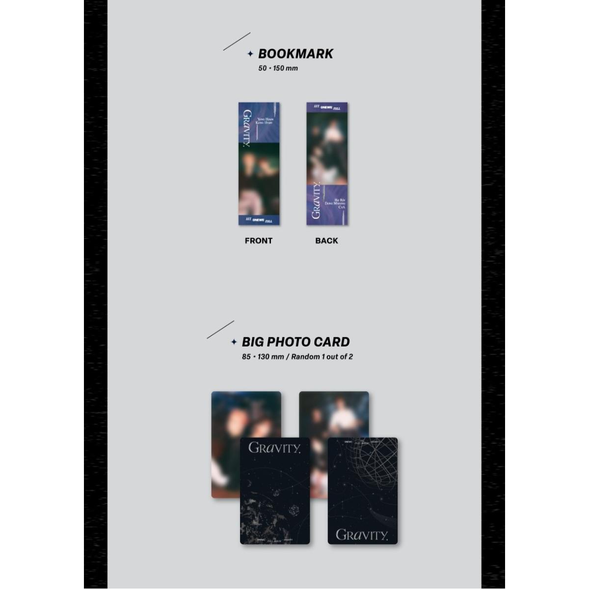 ONEWE GRAVITY 1st English Full Album