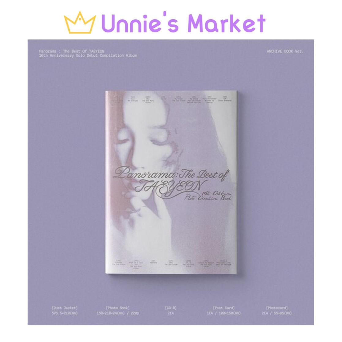 TAEYEON (SNSD) [Panorama : The Best of TAEYEON] Archive Book Ver. + Free Gift