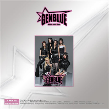 GENBLUE [MIRROR] 2nd Mini Album (POCA Ver.)
