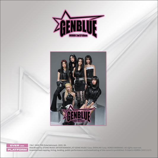 GENBLUE [MIRROR] 2nd Mini Album (POCA Ver.)