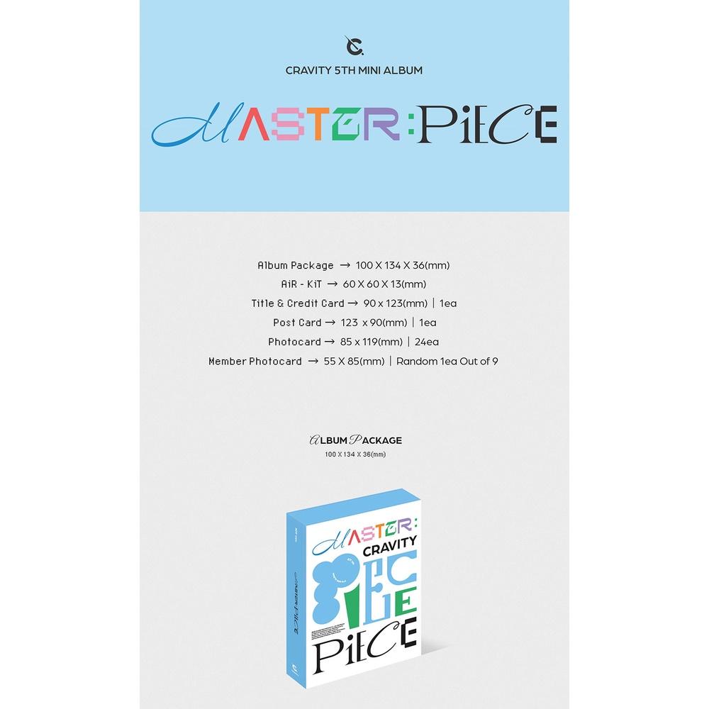 CRAVITY MASTER:PIECE KiT Album