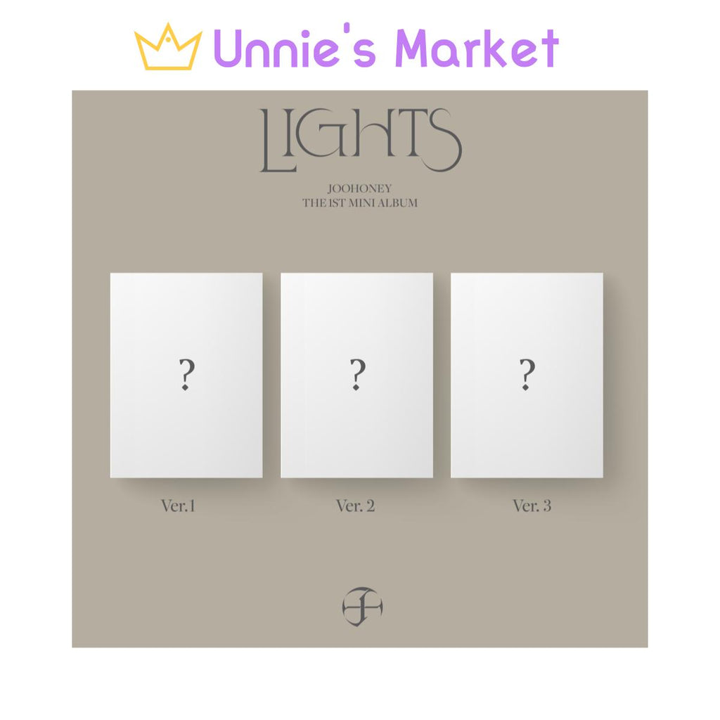 JOOHONEY(MONSTA X) LIGHTS 1st Mini Album