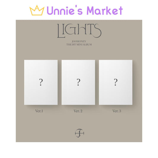 JOOHONEY(MONSTA X) LIGHTS 1st Mini Album