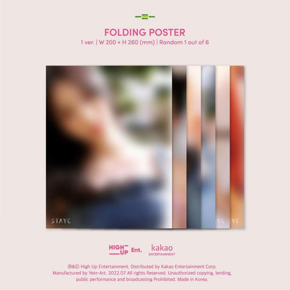 STAYC - WE NEED LOVE Digipack Ver.(Limited VER.)