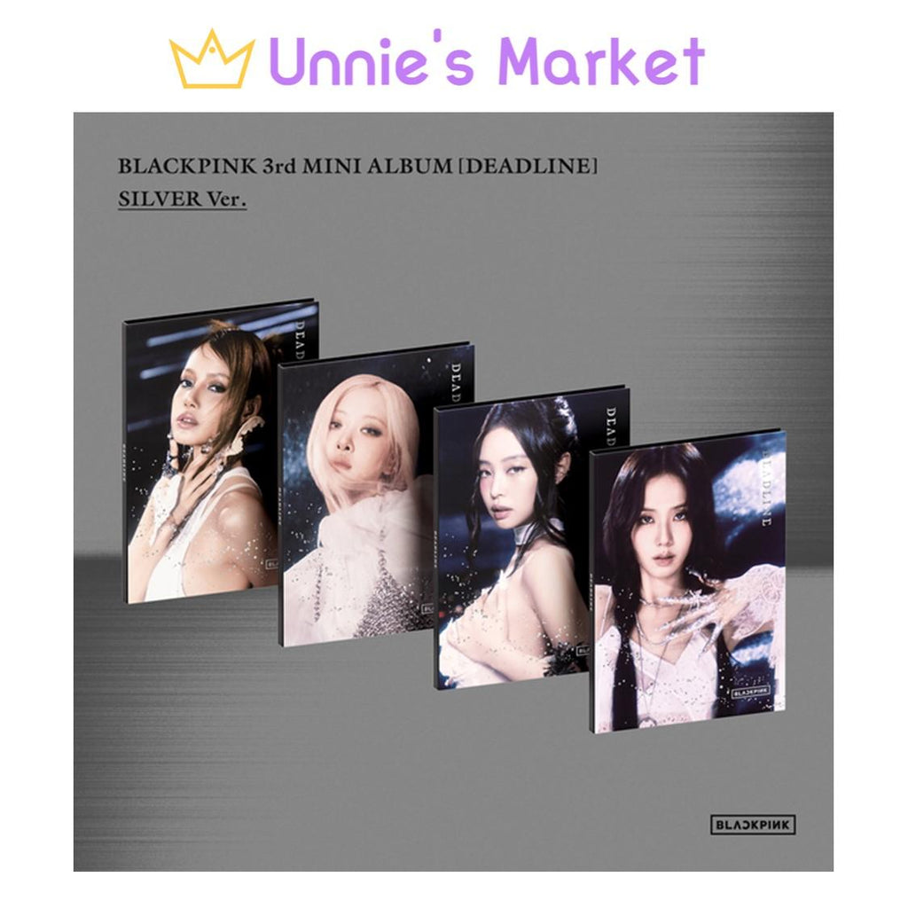 BLACKPINK [DEADLINE] SILVER Ver. / 3rd MINI ALBUM + Free Gift