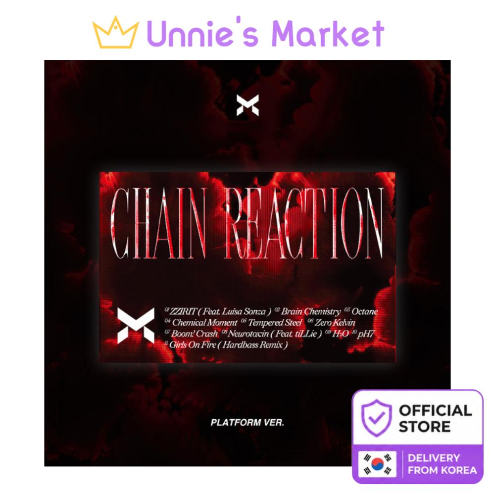 [Pre-order] X:IN Chain Reaction Platform Ver KPOP Album Sealed + Free Gift