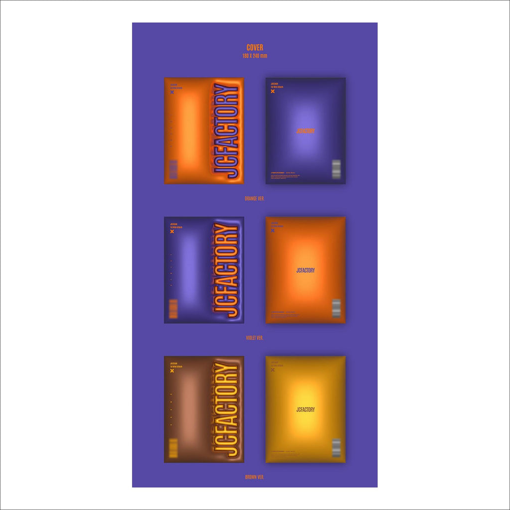JAECHAN(DKZ) - JCFACTORY Album(ORANGE ver. / VIOLET ver. / BROWN ver.)