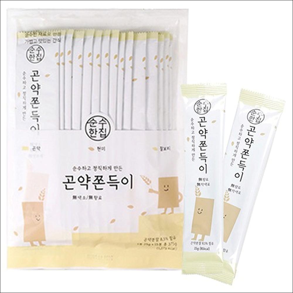 Korean Konjac Jjondeugi (Brown Rice Flavor) 375g