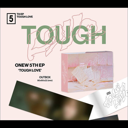 ONEW (SHINee) TOUGH LOVE (POCKET BOOK Ver.) + Free Gift