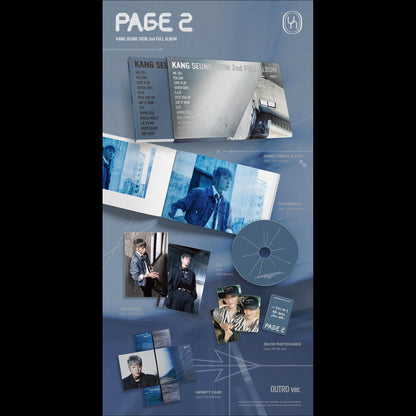 KANG SEUNG YOON (WINNER) - PAGE 2 (INTRO ver. / OUTRO ver.) + Free Gift