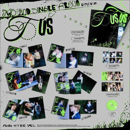 [SET/Pre-order] TWS 2nd Single Album TO US Everglow Ver KPOP Sealed + Free Gift
