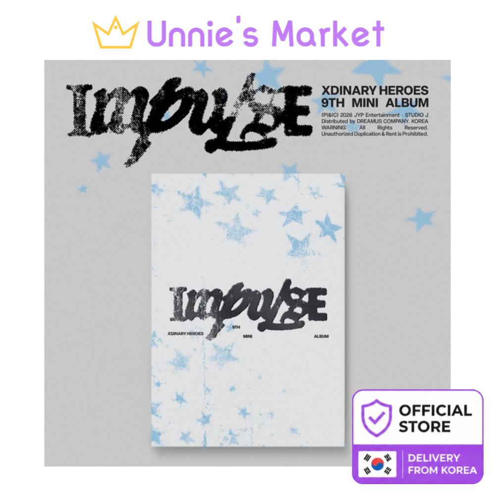 [Pre-order] Xdinary Heroes 9th Mini Album IMPULSE POSTCARD BOOK Ver KPOP Sealed + Free Gift