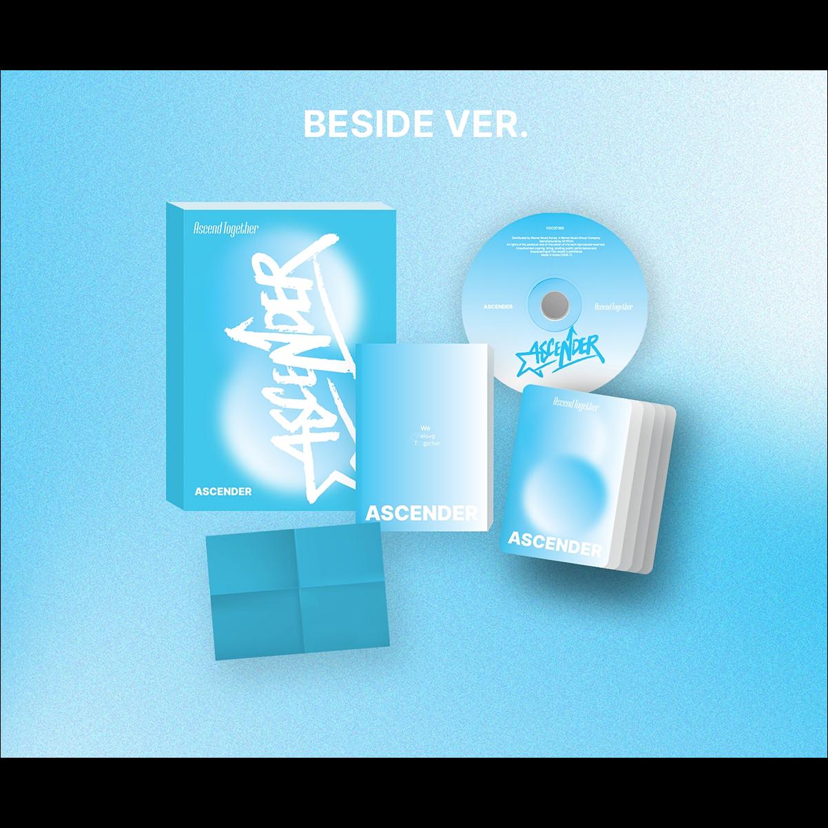ASCENDER [Ascend Together] (BESIDE VER., BELONG VER., BELOVE VER.) + Free Gift