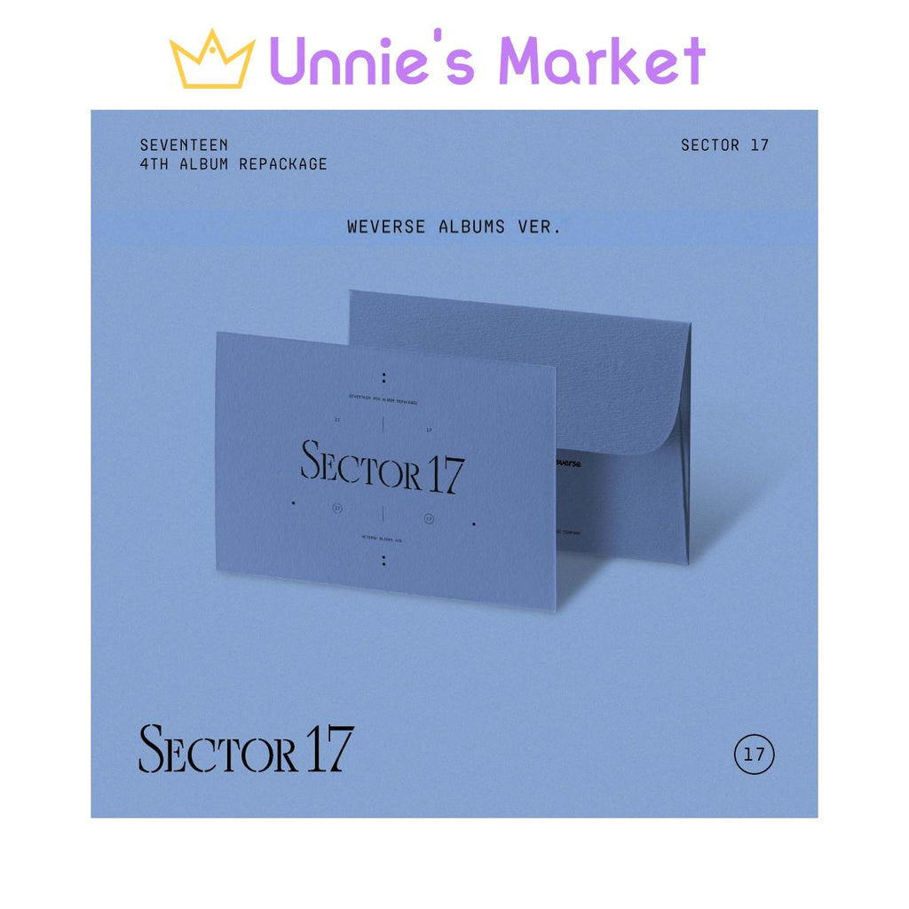 SEVENTEEN - SECTOR 17 Weverse Albums ver. (RANDOM)