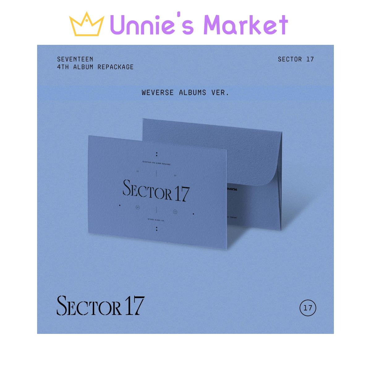 SEVENTEEN - SECTOR 17 Weverse Albums ver. (RANDOM)