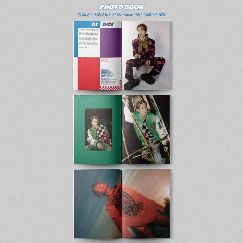 ONEW(SHINEE) [DICE] Photobook ver. (Random)