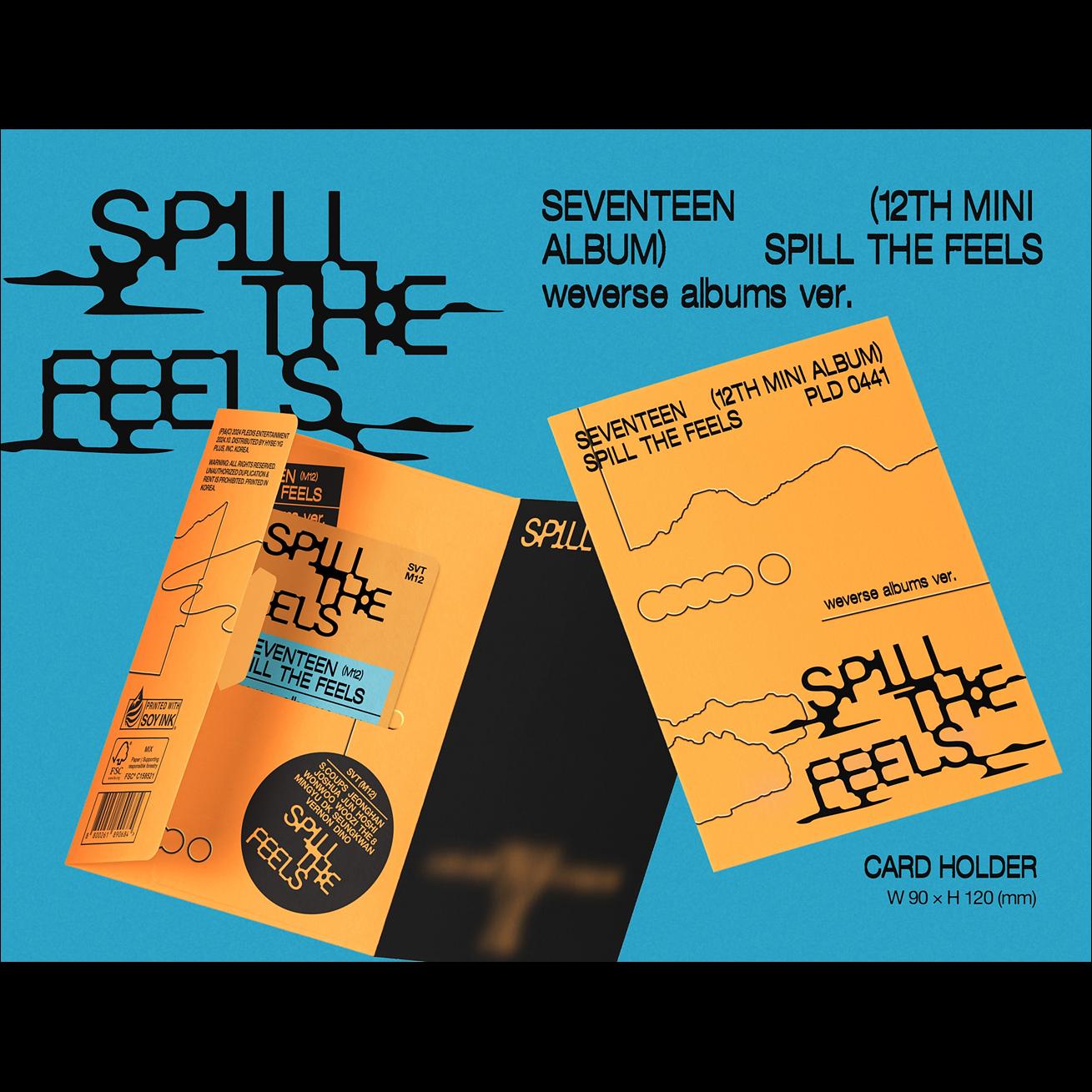 SEVENTEEN - Spill The Feels 12th Mini Album Weverse Albums ver.