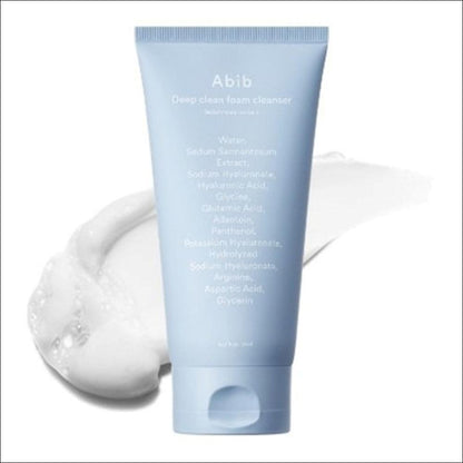 Abib Deep Clean Foam Cleanser Hydration Hyaluron Foam 150ml – Moisturizing Cleansing Foam