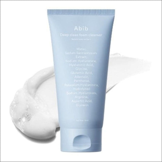 Abib Deep Clean Foam Cleanser Hydration Hyaluron Foam 150ml – Moisturizing Cleansing Foam