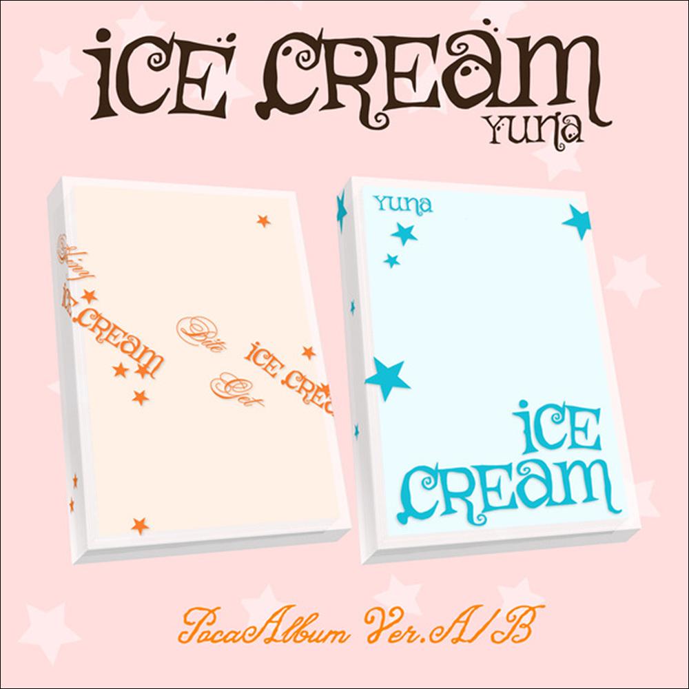 YUNA (ITZY) [Ice Cream] POCAALBUM A / B Ver. + Free Gift