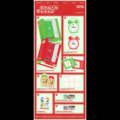 VAYONN 1ST EP Youth Today (Today Ver.) + Free Gift