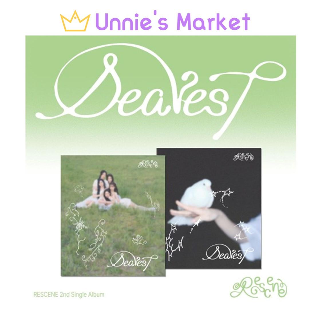 RESCENE [Dearest] 2nd Single Album (Dear ver. / Dewy ver.)