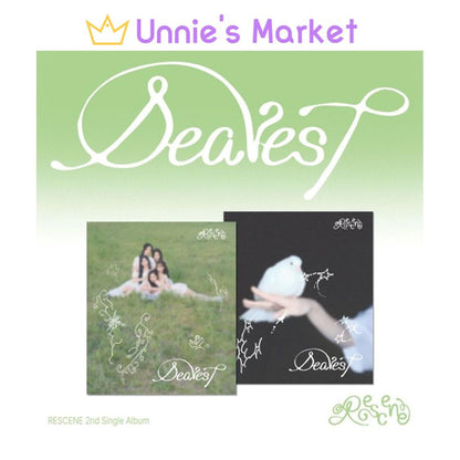 RESCENE [Dearest] 2nd Single Album (Dear ver. / Dewy ver.)