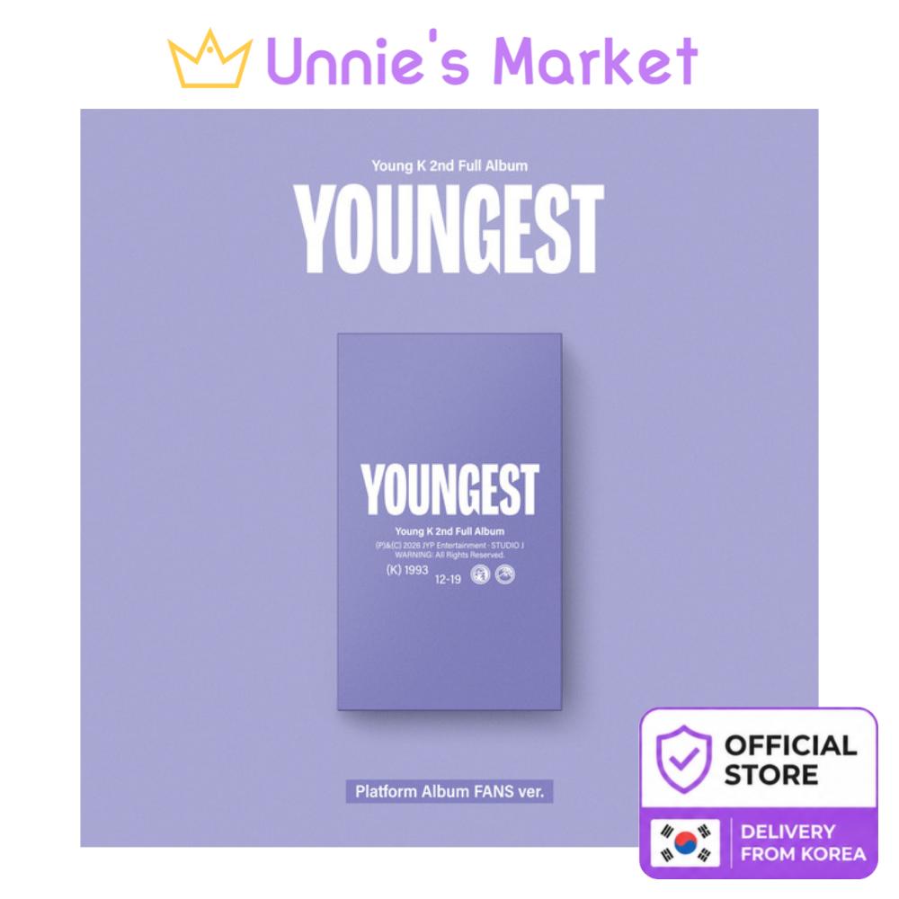 [Pre-order] Young K (DAY6) YOUNGEST Platform Album FANS ver. 2nf Full Album + Free Gift