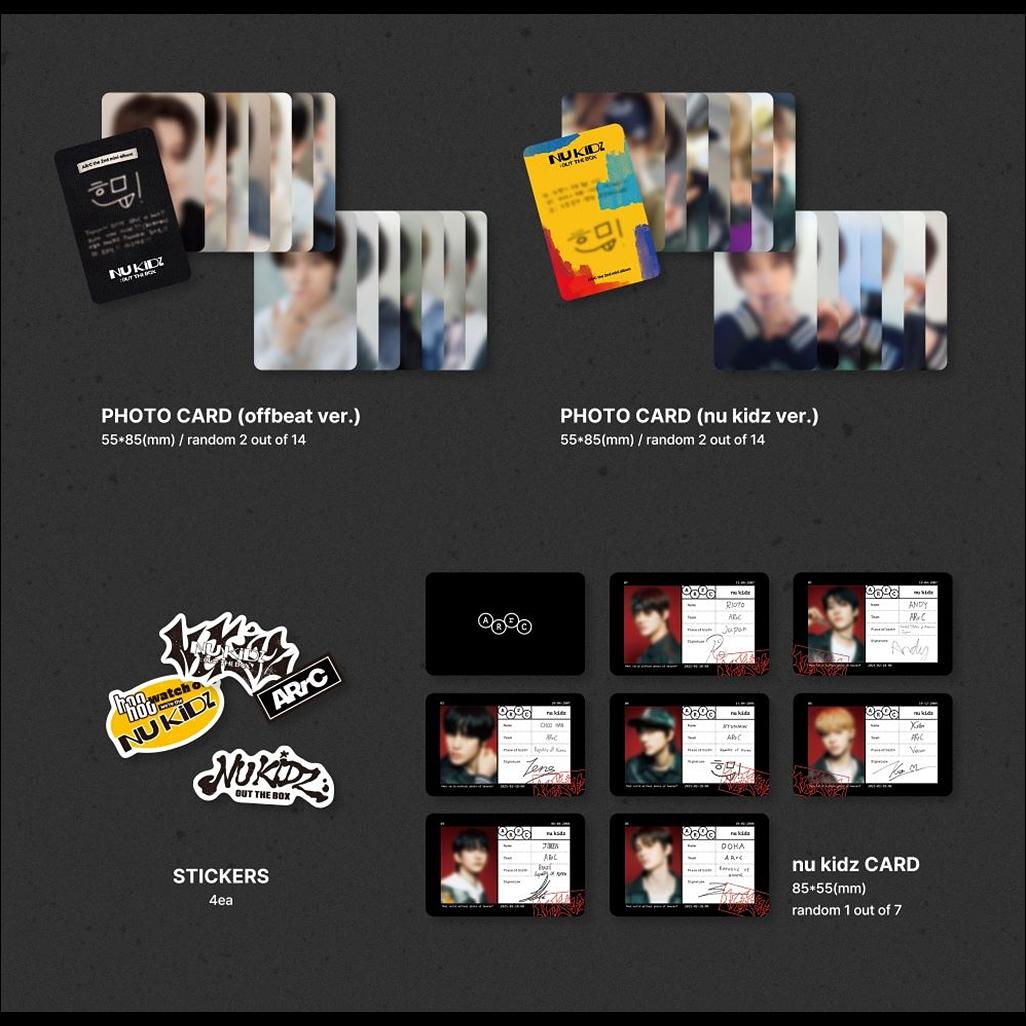 ARrC - nu kidz: out the box 2nd Mini Album
