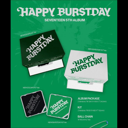 SEVENTEEN - HAPPY BURSTDAY KiT Ver. / 5th Album
