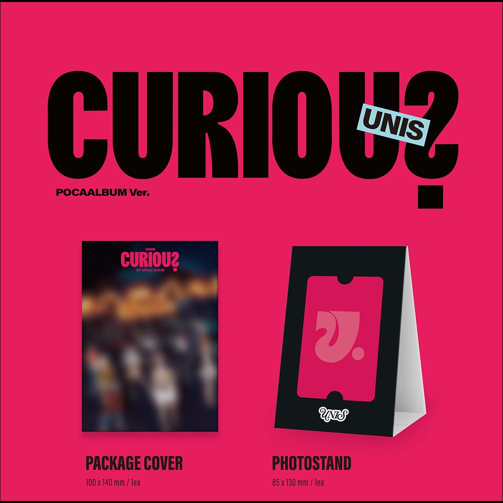 UNIS - CURIOUS POCAALBUM Ver. Album