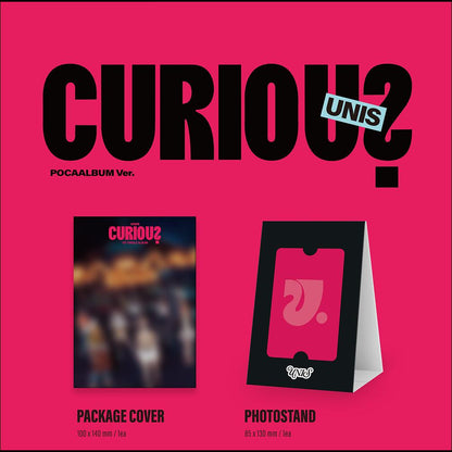 UNIS - CURIOUS POCAALBUM Ver. Album