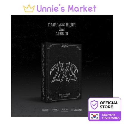 [Pre-order] Nam Woo Hyun(INFINITE) 2nd Album 2X8 Platform Album KIWEE KPOP + Free Gift