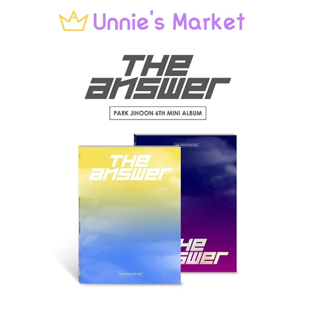 PARK JIHOON - THE ANSWER 6th Mini Album