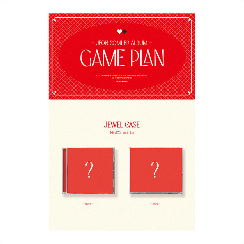 [SITE POB] JEON SOMI - GAME PLAN (Jewel Ver.)