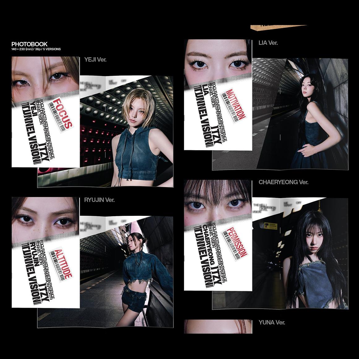 ITZY [TUNNEL VISION] Member Ver. + Free Gift