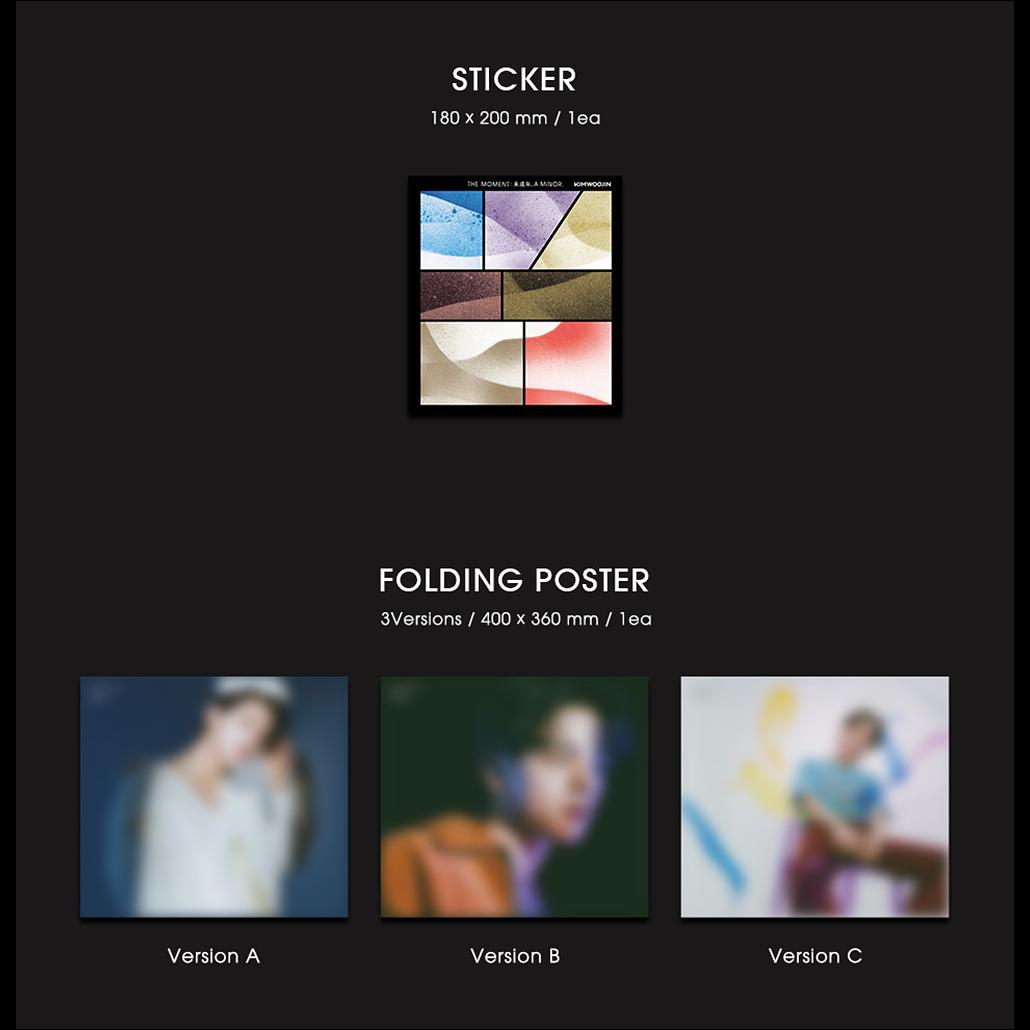 KIM WOOJIN Mini Album [The moment : a minor]