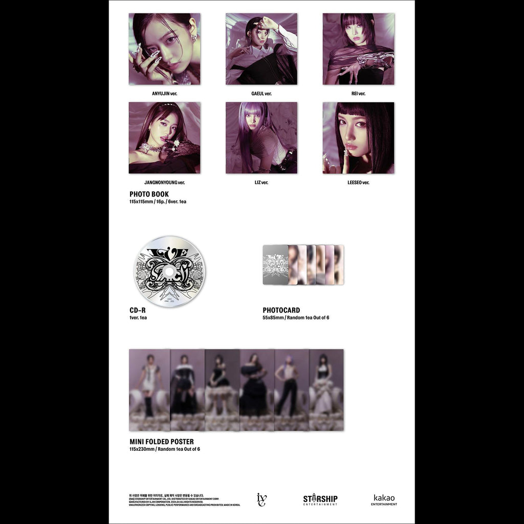 IVE [IVE SWITCH] Digipack Limited Edition