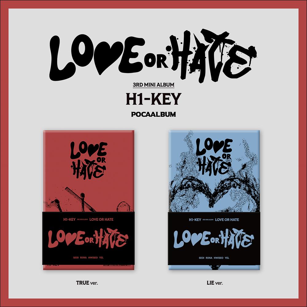 H1-KEY LOVE or HATE POCA Album