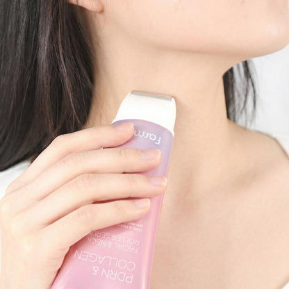 [Farmstay] PDRN & Collagen Facial & Neck Roller Serum (100ml) | Anti-Aging Lifting Massager Serum, K-Beauty
