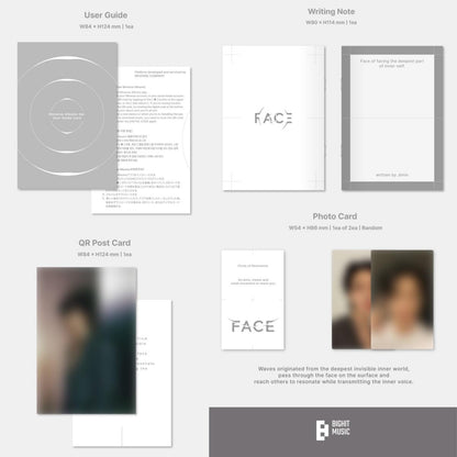 [Album Only/No POB] JIMIN(BTS) FACE Album