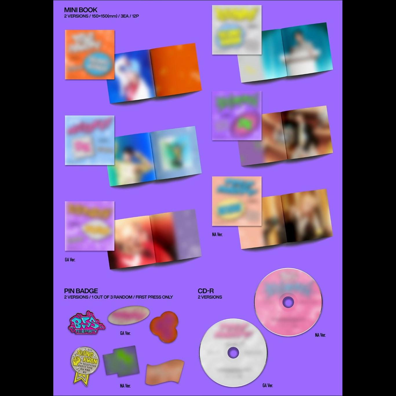 [NO POB] BSS (Seventeen) - TELEPARTY 2nd Single Album