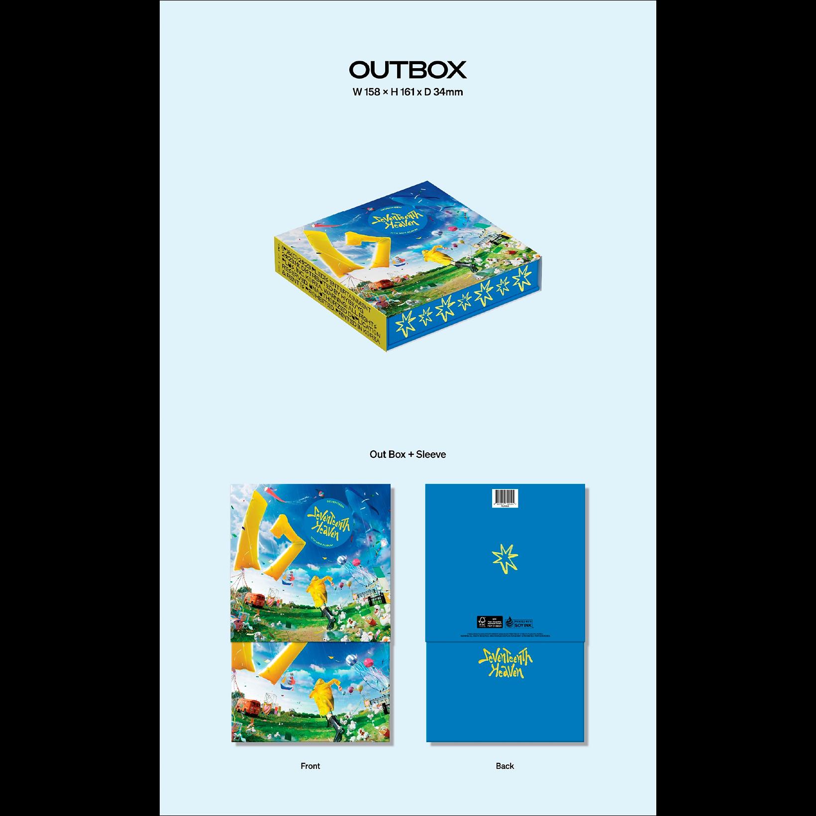 SEVENTEEN 'SEVENTEENTH HEAVEN' Carat Ver. / 11th Mini Album
