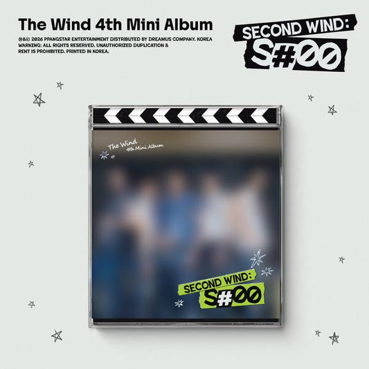 The Wind [Second wind : S#00] 4th Mini Album (Jewel Case Ver.) + Free Gift