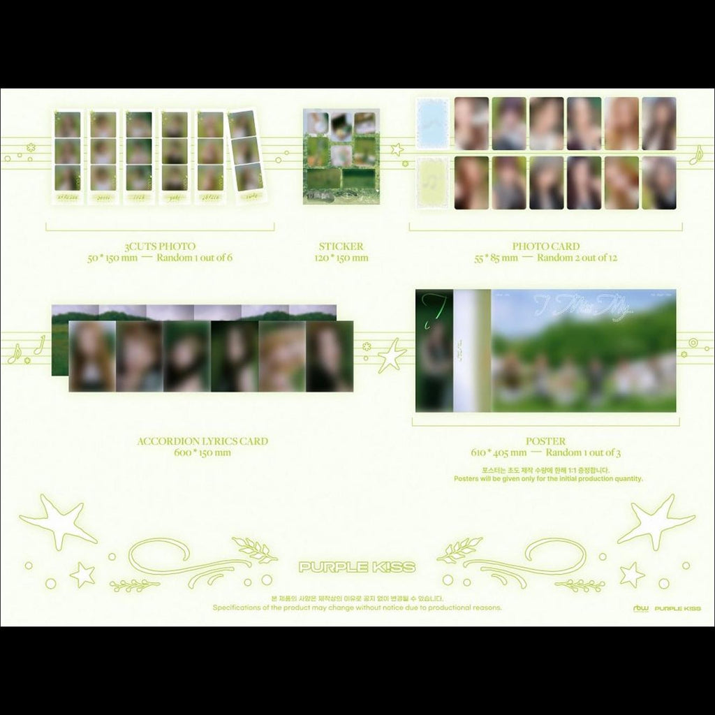 PURPLE KISS [I Miss My…] Main ver. Album