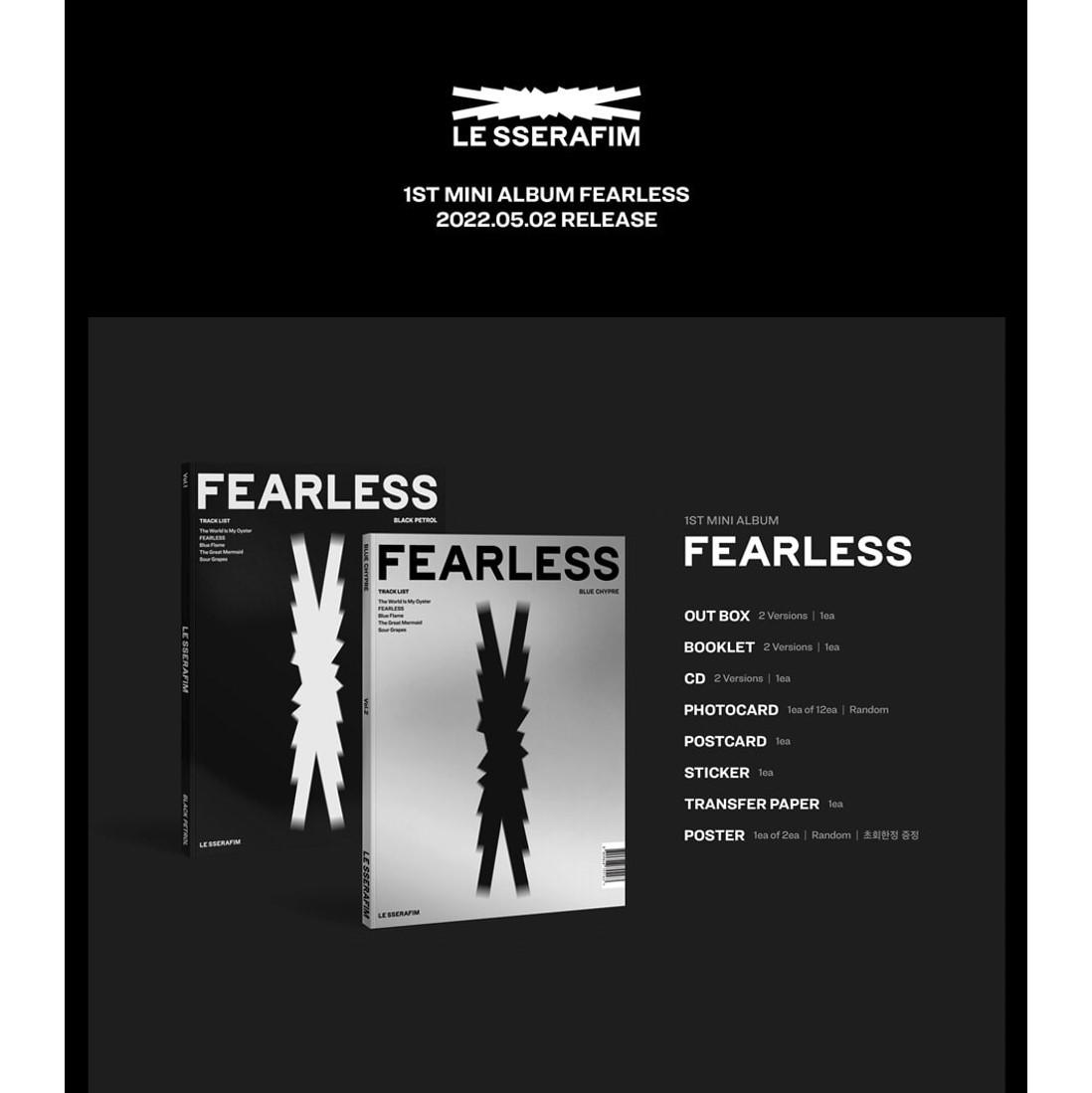 LE SSERAFIM - FEARLESS Album