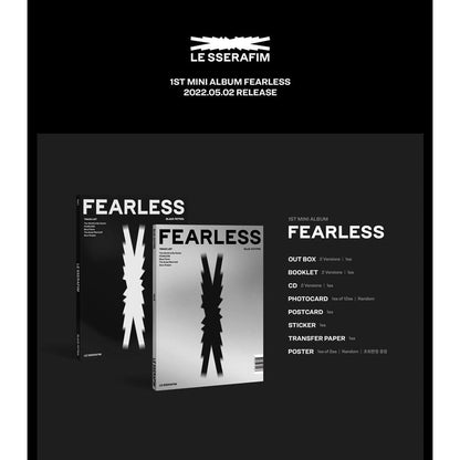 LE SSERAFIM - FEARLESS Album