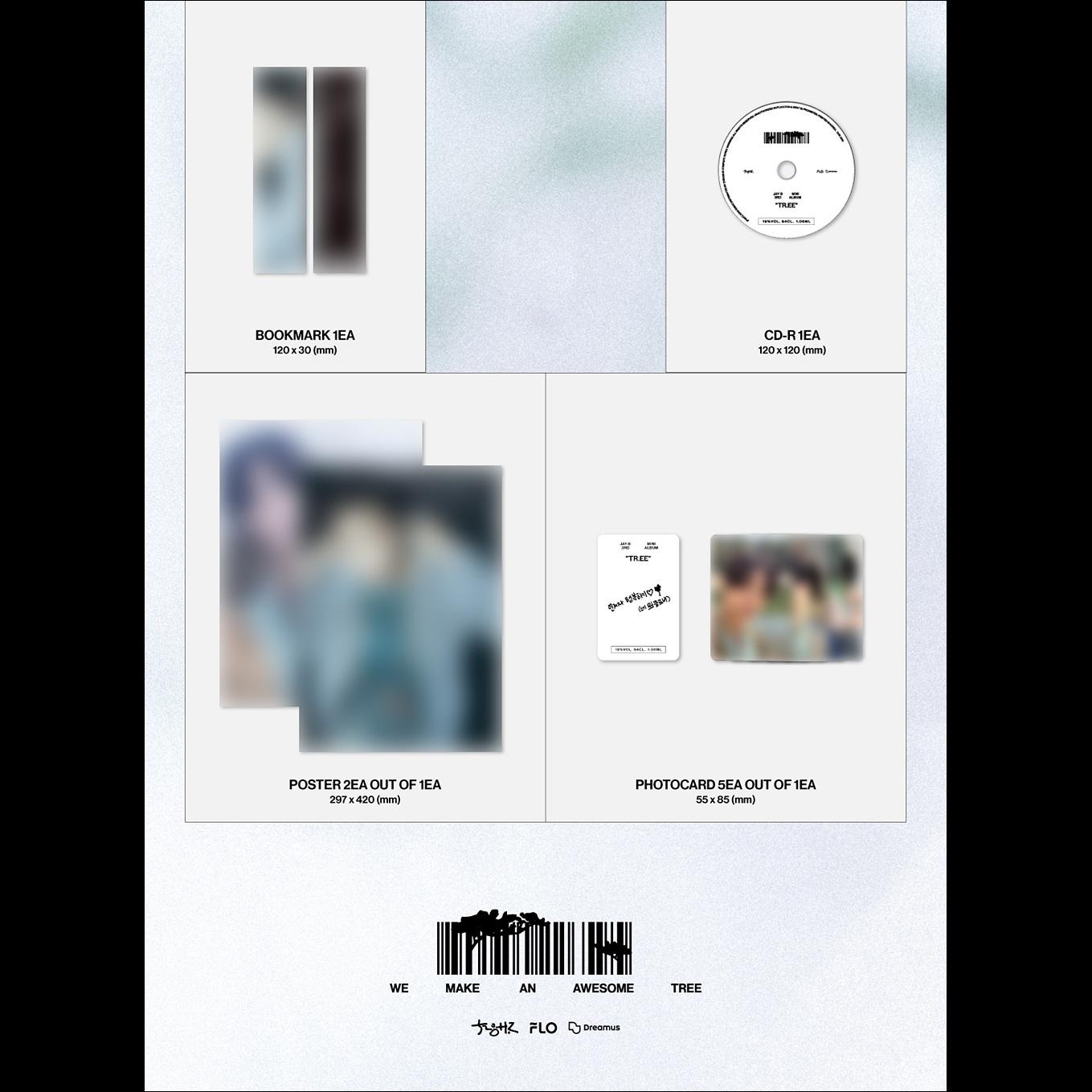 [Pre-order] JAY B (GOT7) TR.EE 3rd Mini Album (INTERLUDE Ver.) + Free Gift
