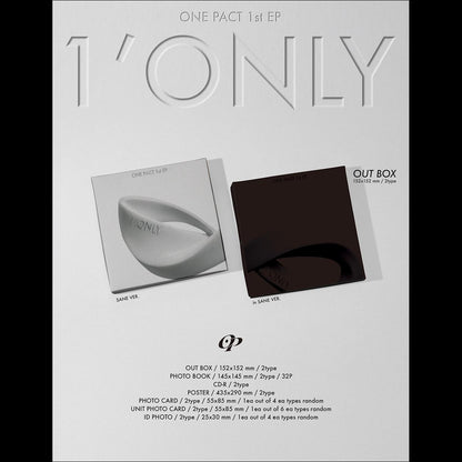 ONE PACT - 1’ONLY (SANE VER., in SANE VER.) + Free Gift