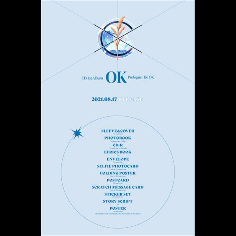CIX 1st Album 'OK' Prologue : Be OK (Storm / Wave / Ripple)